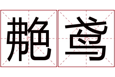 艴鸢名字寓意