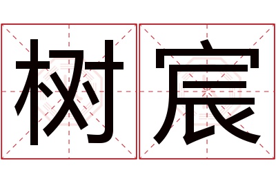 树宸名字寓意