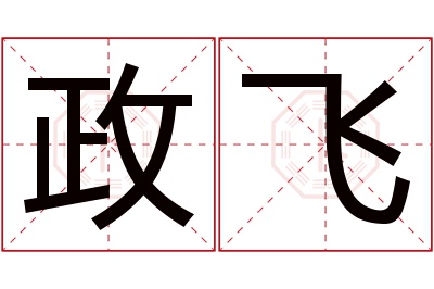 政飞名字寓意