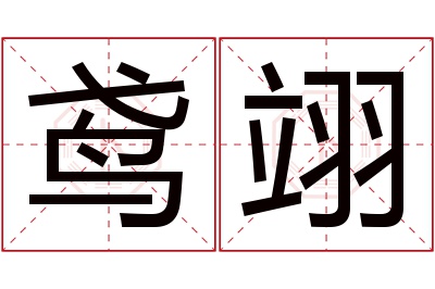 鸢翊名字寓意