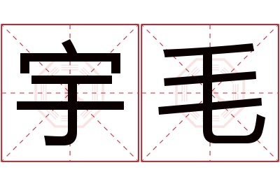 宇毛名字寓意