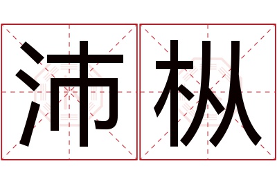 沛枞名字寓意