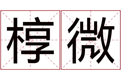 椁微名字寓意 椁微名字寓意