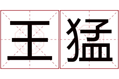 王猛名字寓意