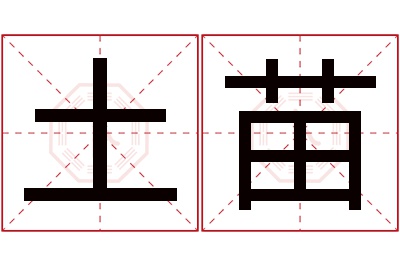 土苗名字寓意