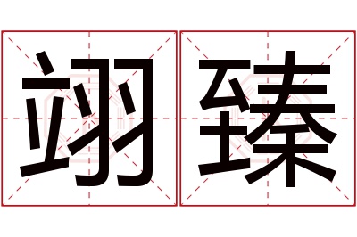 翊臻名字寓意