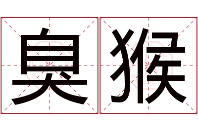 臭猴名字寓意