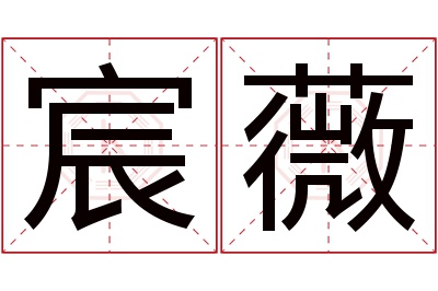 宸薇名字寓意 宸薇名字寓意
