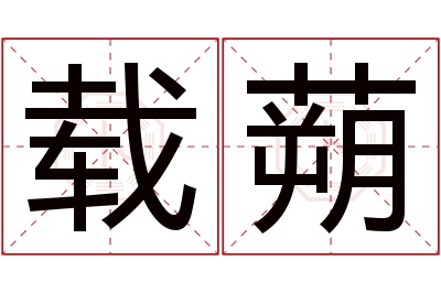 载蒴名字寓意 载蒴名字寓意