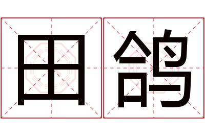 田鸽名字寓意