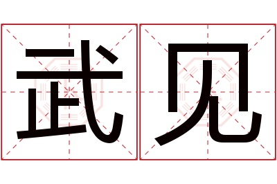 武见名字寓意 武见名字寓意