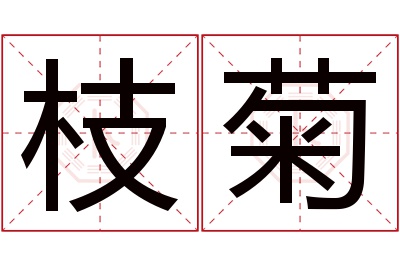 枝菊名字寓意