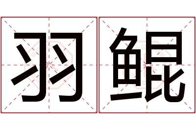 羽鲲名字寓意