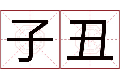 子丑名字寓意