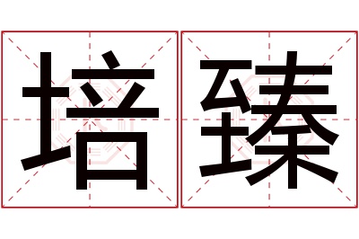 培臻名字寓意