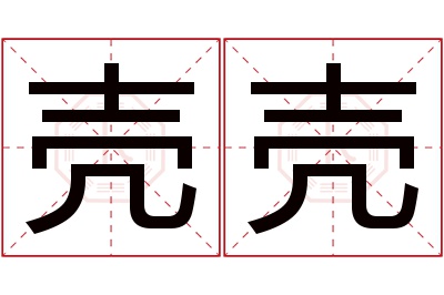 壳壳名字寓意