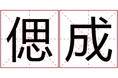 偲成名字寓意