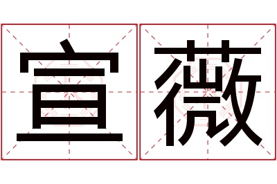 宣薇名字寓意,宣薇名字的含义 萱薇是什么意思