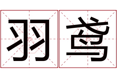 羽鸢名字寓意