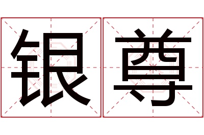 银尊名字寓意