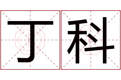 丁科名字寓意