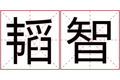 韬智名字寓意