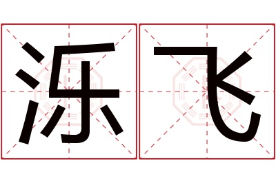 泺飞名字寓意