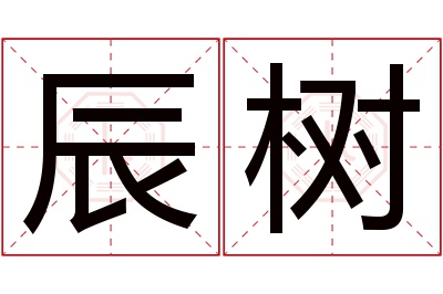 辰树名字寓意