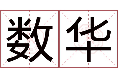 数华名字寓意