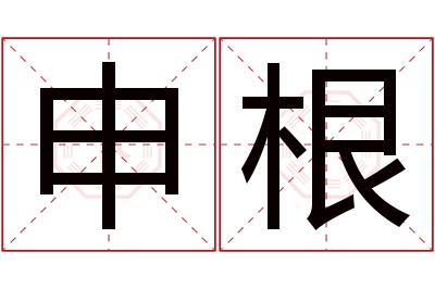 申根名字寓意