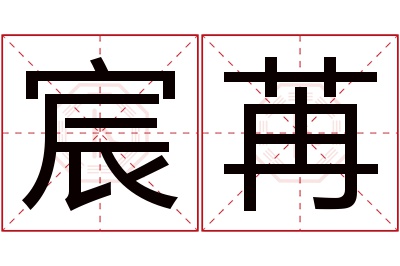 宸苒名字寓意