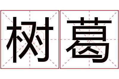 树葛名字寓意