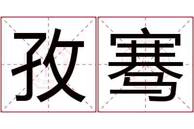 孜骞名字寓意