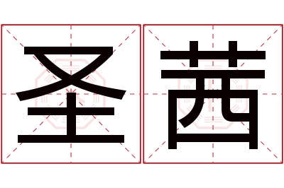 圣茜名字寓意