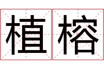植榕名字寓意 植榕名字寓意