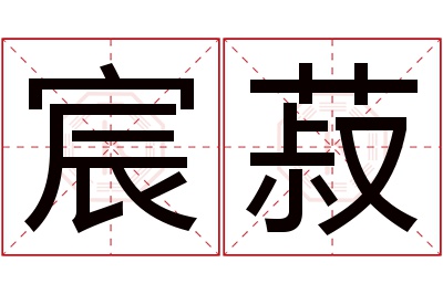 宸菽名字寓意