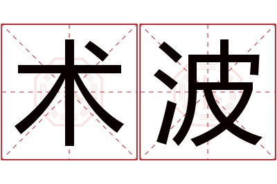 术波名字寓意 术波名字寓意