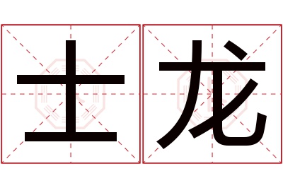 士龙名字寓意