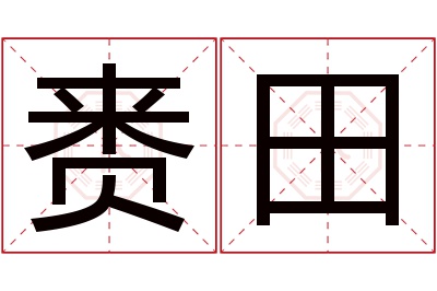 赉田名字寓意