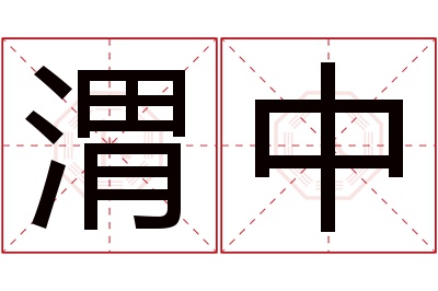 渭中名字寓意