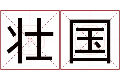 壮国名字寓意