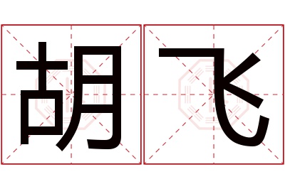 胡飞名字寓意