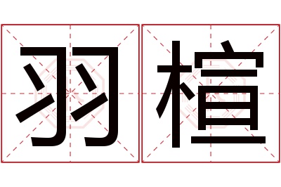 羽楦名字寓意