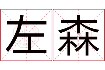 左森名字寓意