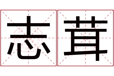 志茸名字寓意