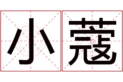 小蔻名字寓意