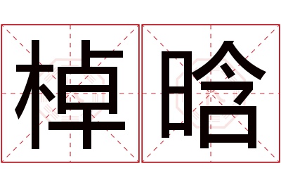 棹晗名字寓意