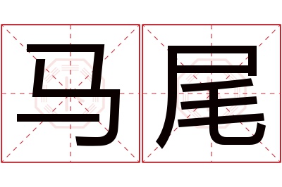 马尾名字寓意