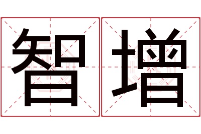 智增名字寓意