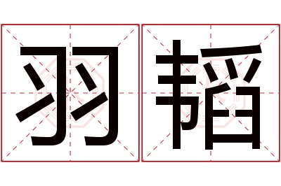 羽韬名字寓意